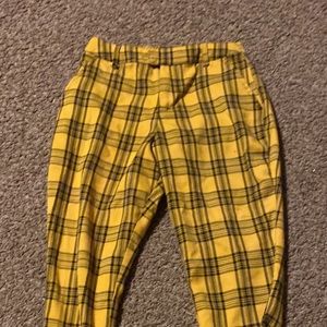 Hot topic plaid pants size small